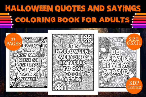 Download Halloween Quotes &amp; Sayings Coloring Book - Halloween quotes Collection