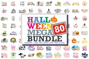 Download 80 Halloween Quotes Mega Bundle - Halloween quotes Collection